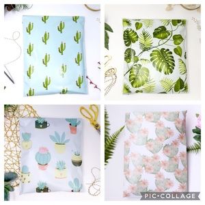100 (10 x 13) poly mailers. Cactus mix